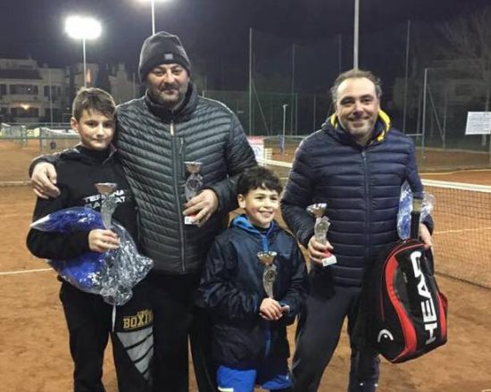 Torneo Genitori Figli: 3° Classificati Famiglia Attademo e Famiglia Tripicchio